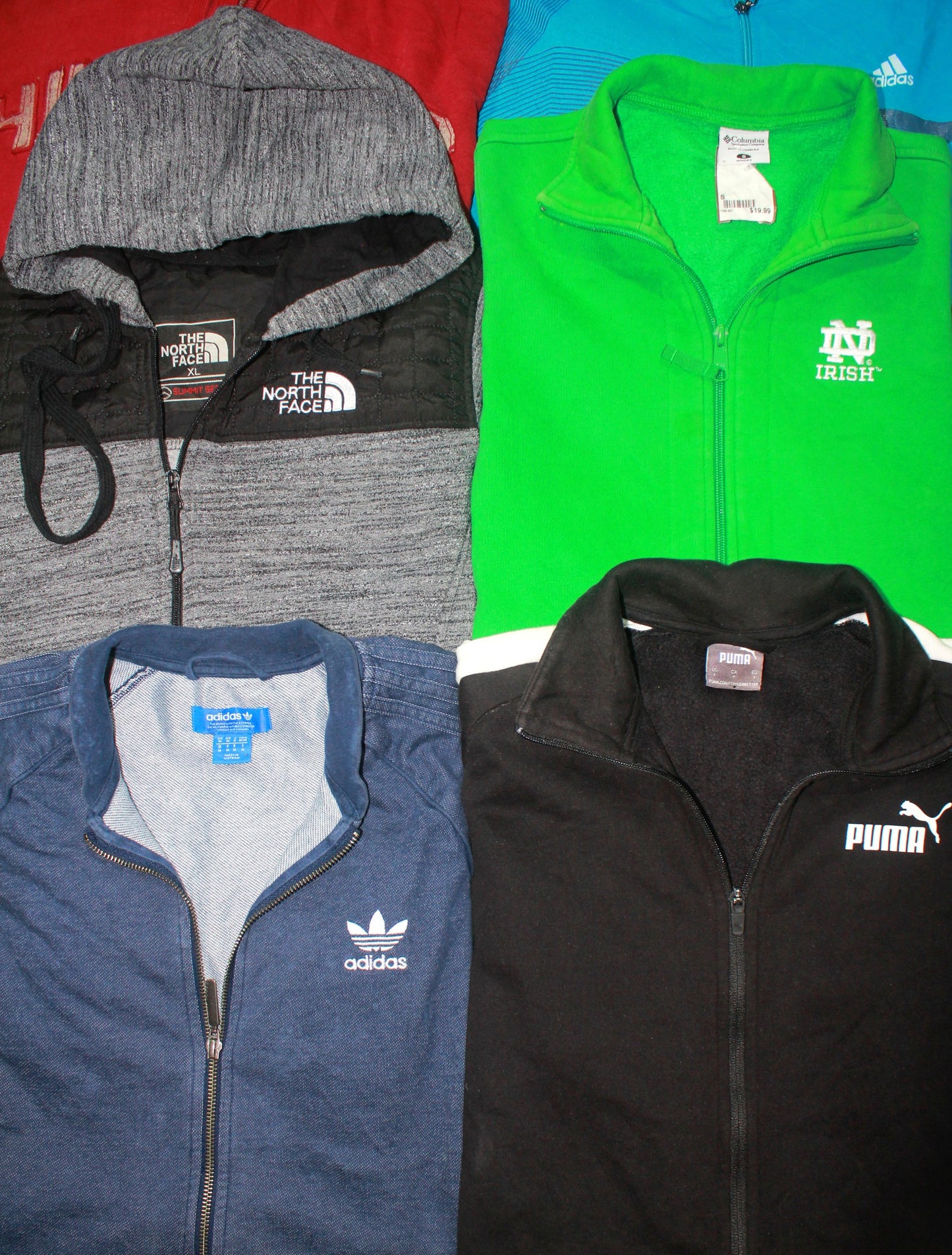 40X Brand Zipper Sweat Hoodies